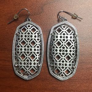 Kendra Scott Danielle Earrings in Sterling Silver